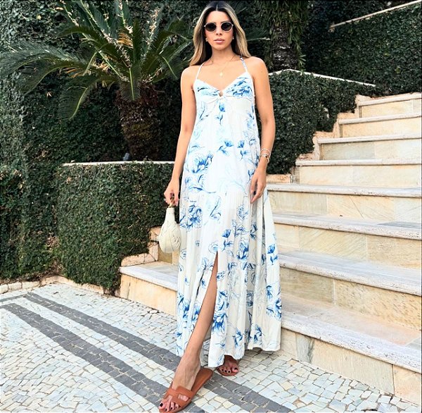 Cool Hits - Vestido Longo Estampa Floral