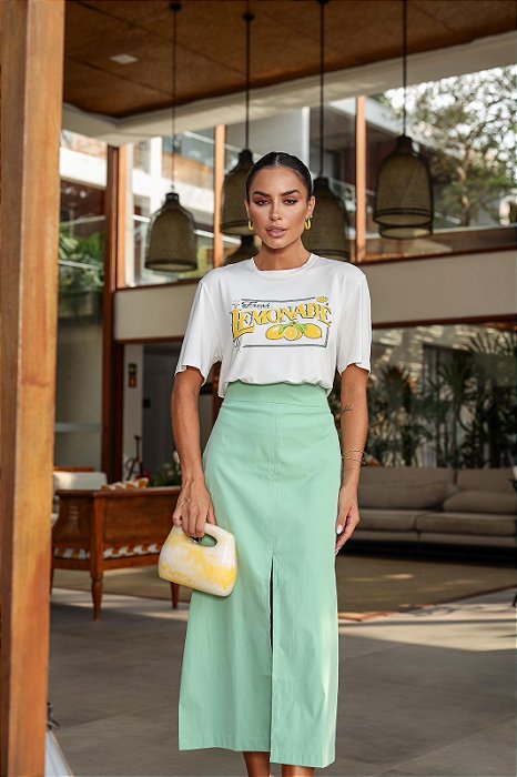 M/A Clothes - T-shirt Malha Lemonade