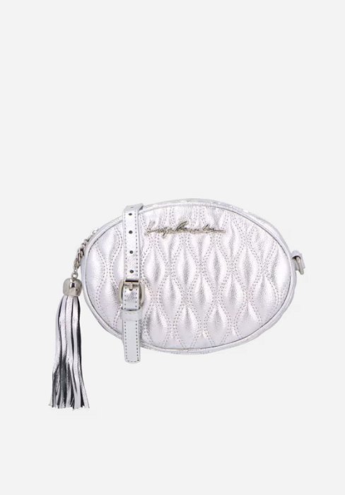 Luiza Barcelos - Bolsa Redonda Prata