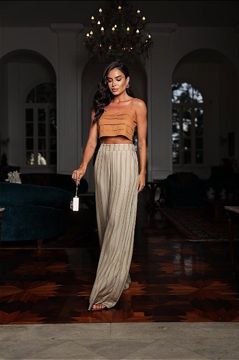 M/A Clothes - Cropped  Alana Linho