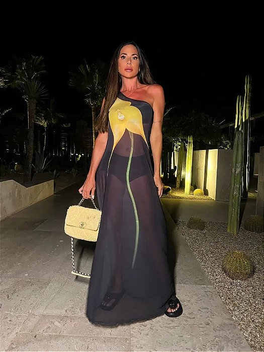 Pimpnella - Vestido Dalia Preto