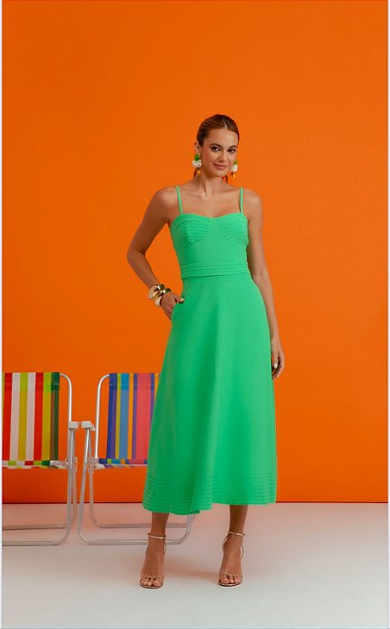 Sté - Vestido Midi Cleo