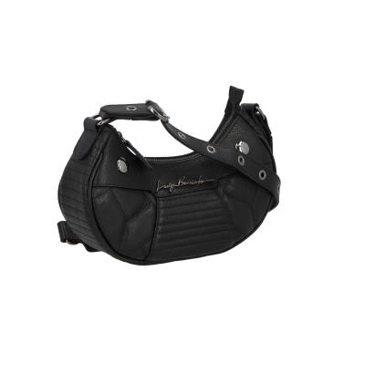 Luiza Barcelos - Bolsa Baguete Média Viena Preto