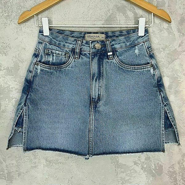Trama Jeans - Short Saia Nayara Shimidt