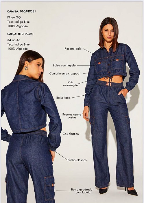 Onça Preta - Calça All Jeans