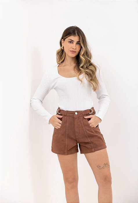 BLD - Short Mom Fit Color