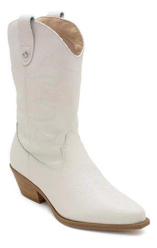 Bottero - Bota Texana Atenas Off White