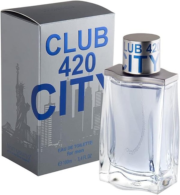 Perfume Masculino -  Linn Young Club 420 City