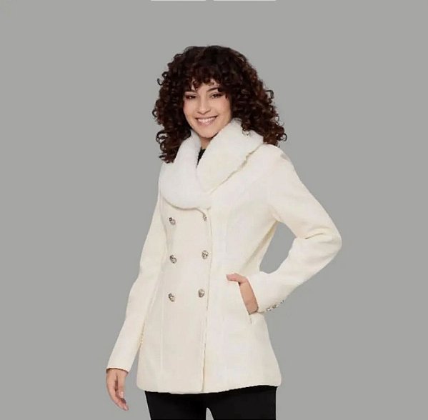 BeijaMor -  Casaco Off White