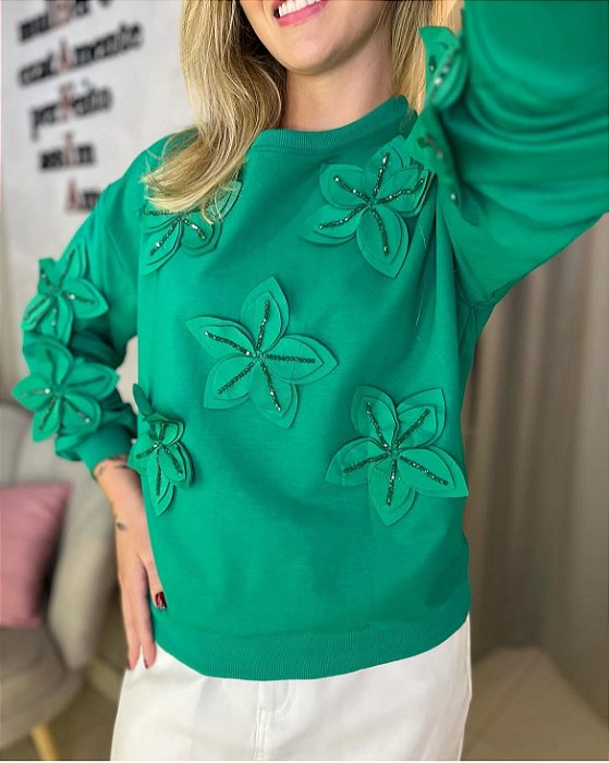 Imperio Estudio - Blusa com Flores