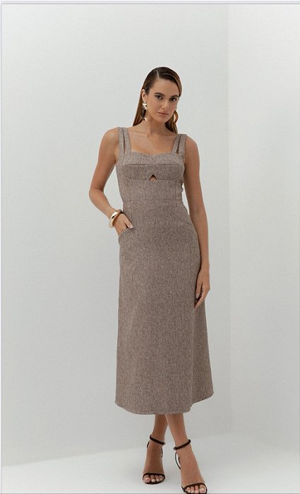 Sté - Vestido Midi Marcela