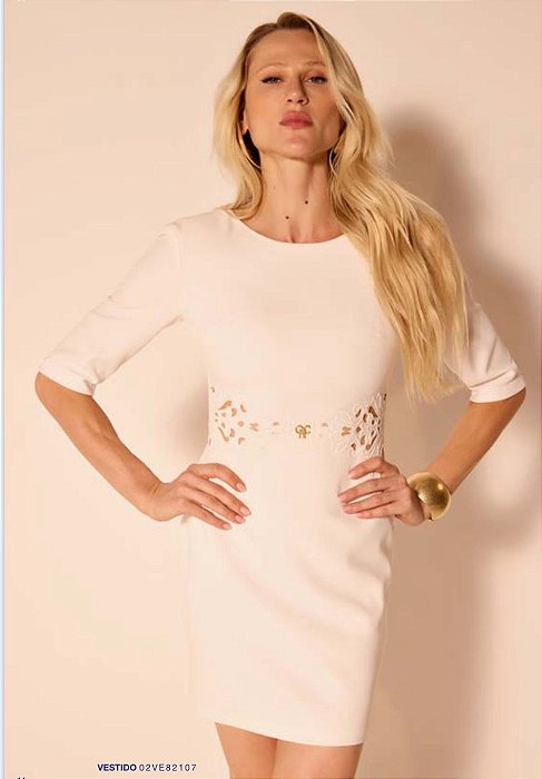 Onça  Preta - Vestido Linho