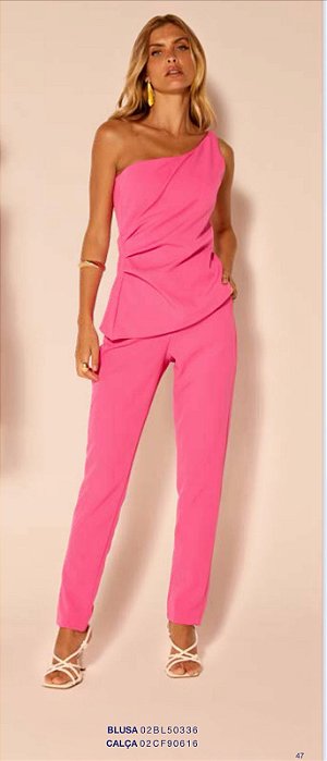 Onça Preta - Calça Cargo Pink