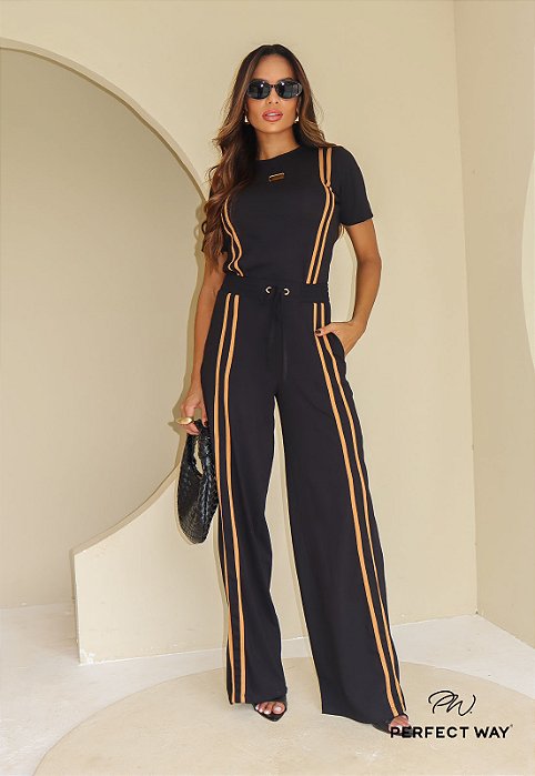 Perfect Way - Calça Feminina Preto