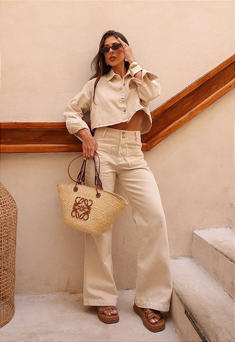 Alcance - Camisa Cropped Rivoli