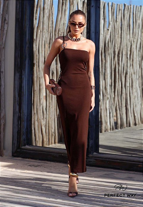 Perfect Way - Vestido Maxi Midi Feminino