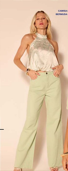 Onça Preta - Blusa Cetim