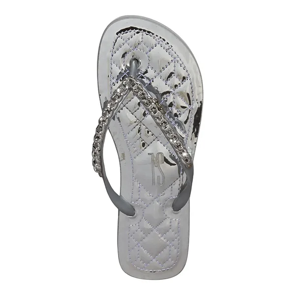 Santa Lolla - Chinelo Flip Flop Prata