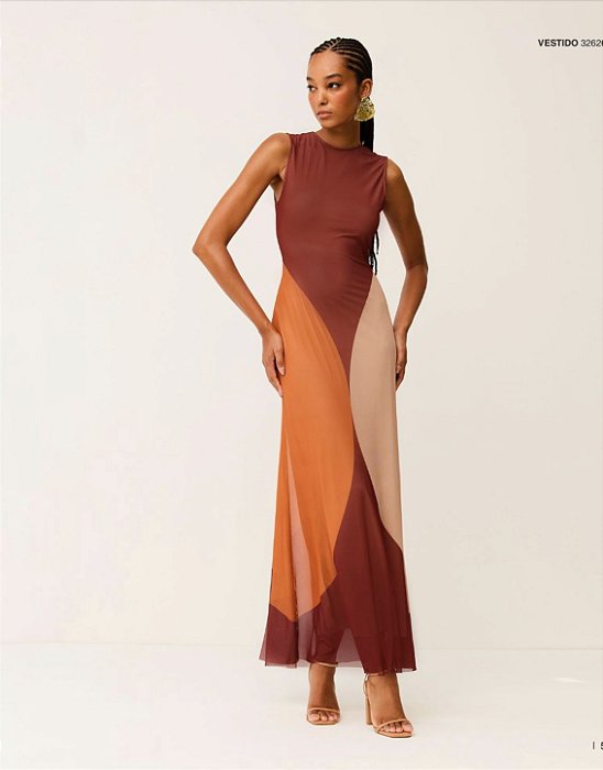 Charry - Vestido Longo Estampado