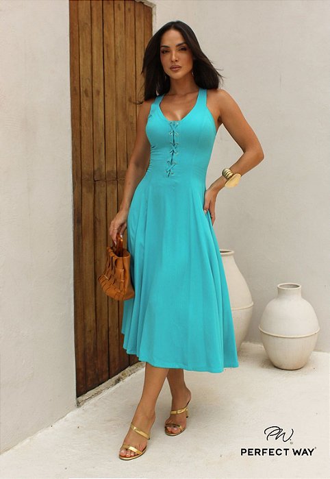 Perfect Way - Vestido Maxi Midi