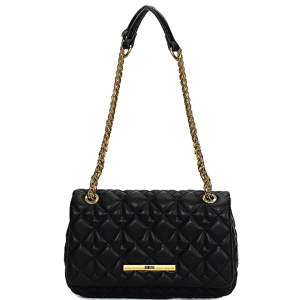 Santa Lolla - Bolsa Preta Soft Matelassê