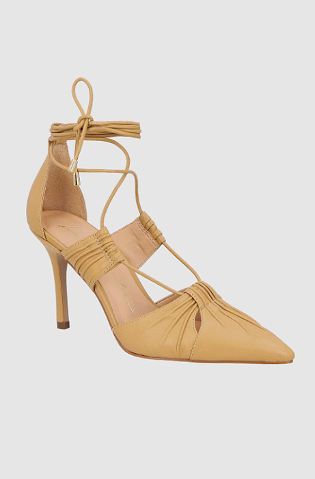 Luiza Barcelos - Scarpin Bege/Areia
