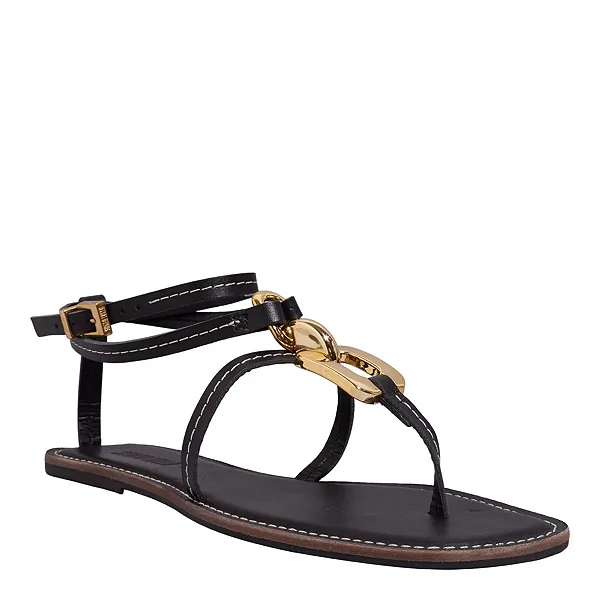 Santa Lolla - Rasteira Napa Soft Preto