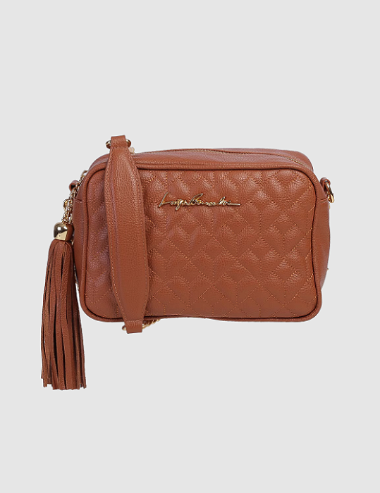 Luiza Barcelos - Bolsa Média Clássica Caramelo