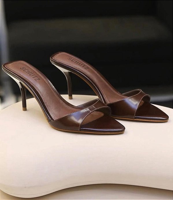 Schutz - Mule Elodie Couro