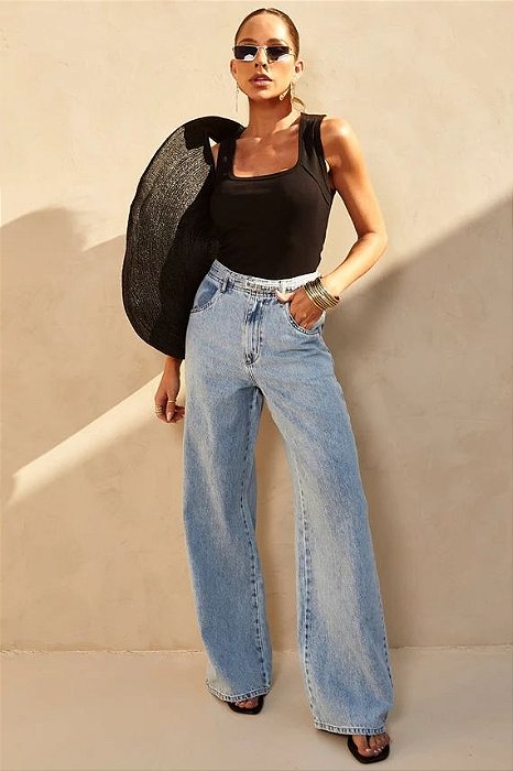 Trama - Calça Wide Tereza