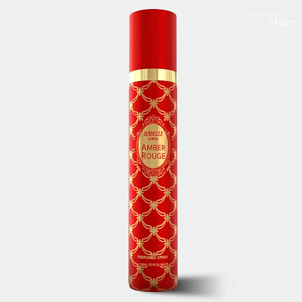 Isabelle La Belle - Body Splash Feminino Amber Rounge