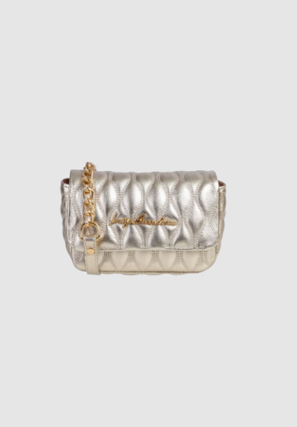 Luiza Barcelos - Bolsa Pequena CrossBody Dourado