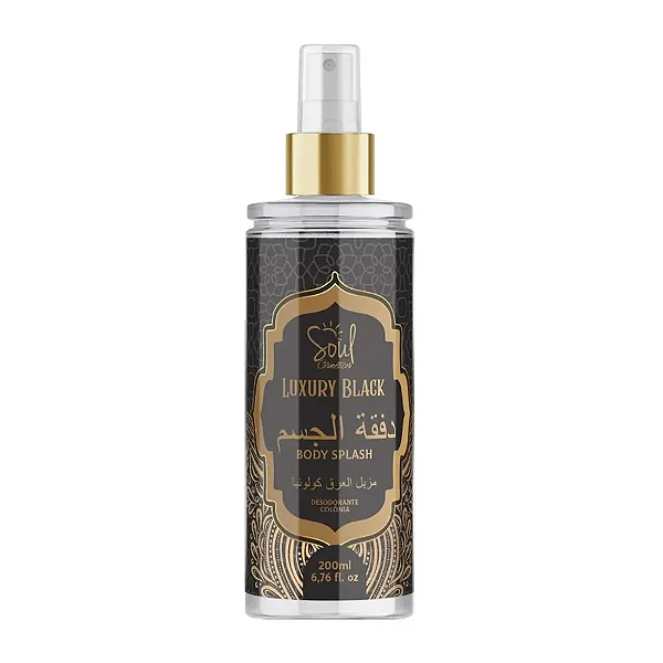 Soul Cosméticos - Body Splash Luxury Black