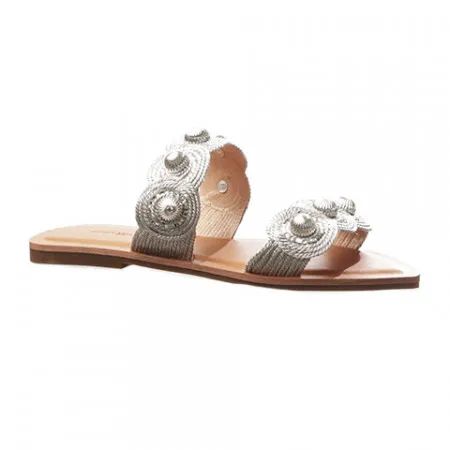 Fenômena - Rasteira Prata Bico Fino