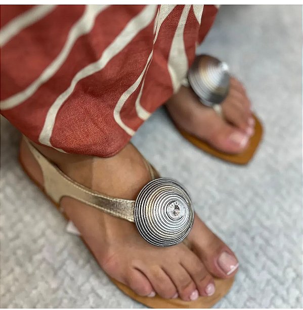 Fenômena - Rasteira PRATA