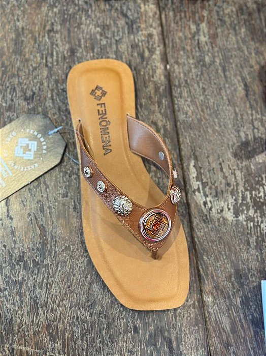 Fenômena - Rasteira Caramelo