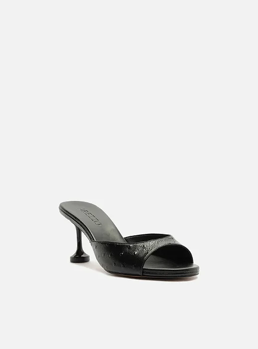 Arezzo - Tamanco Mule Preto Taça