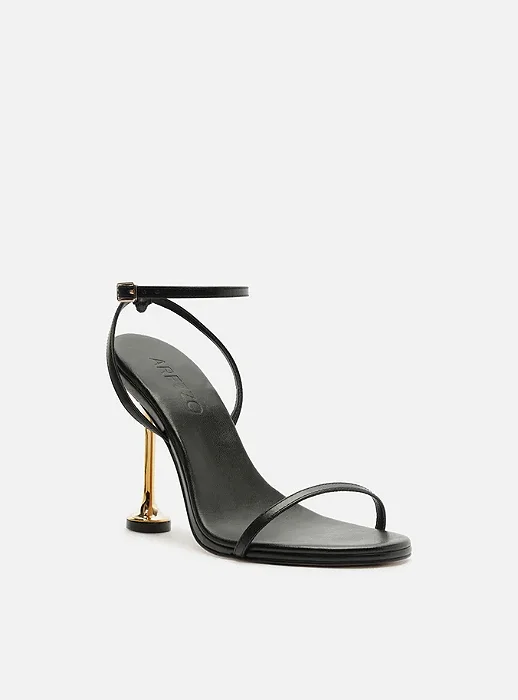 Arezzo - Sandália Salto Taça Preto