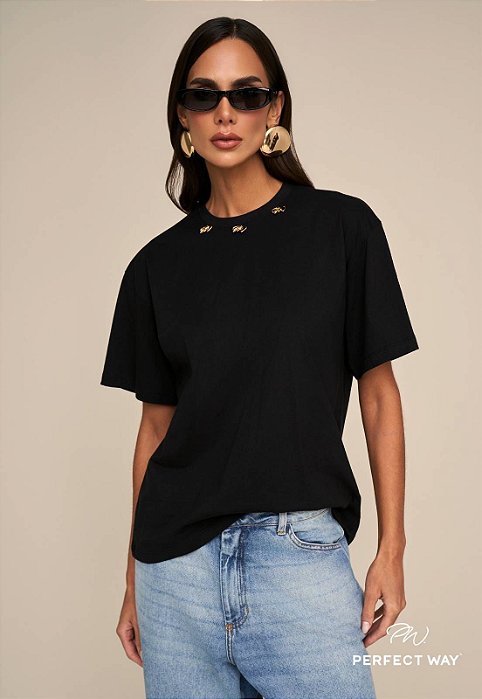 Perfect Way - T-Shirt Over Preto
