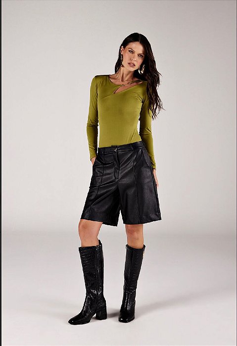 Onça Preta - Body Decote