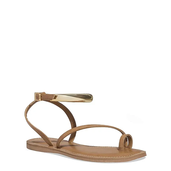 Santa Lolla - Rasteira Thong Napa Madri Marrom