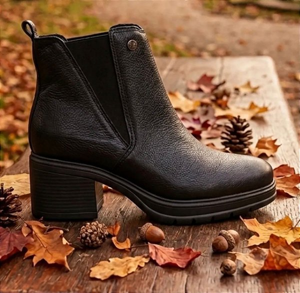 Bottero - Coturno Couro Burnish