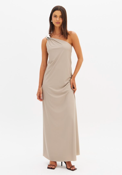 Lança Perfume - Vestido Longo Ombro