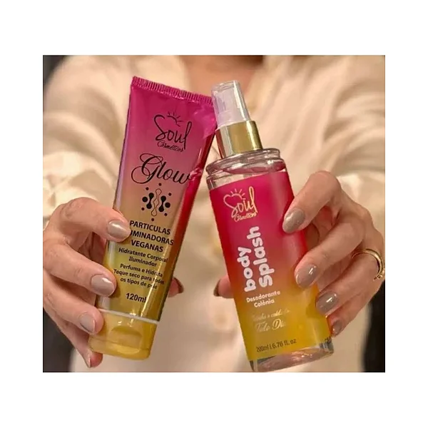 Soul Cosméticos - Kit Body Splash + Hidratante