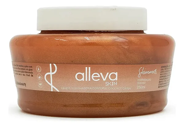 Alleva Skin - Geleia Iluminadora Corporal Coconut Candy