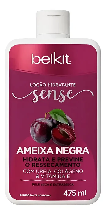 BELKIT - HIDRATANTE SENSE AMEIXA NEGRA