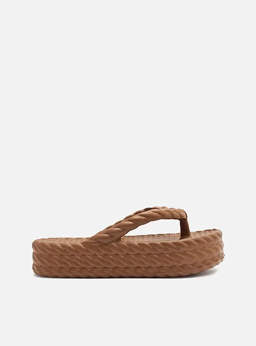 Brizza - Sandália Flat Form Marrocos Mid