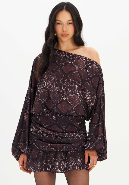 My Favorite Things - Vestido Curto Pala Cintura Baixa
