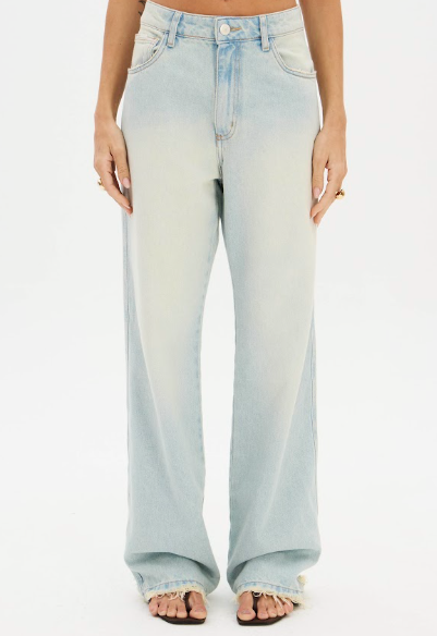 My Favorite Things - Calça Jeans Reta Cintura Média Brasil