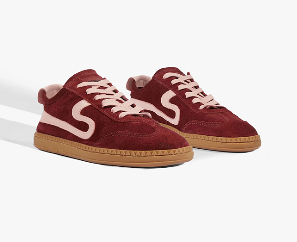 Schutz - Tênis Dora Couro Vermelho